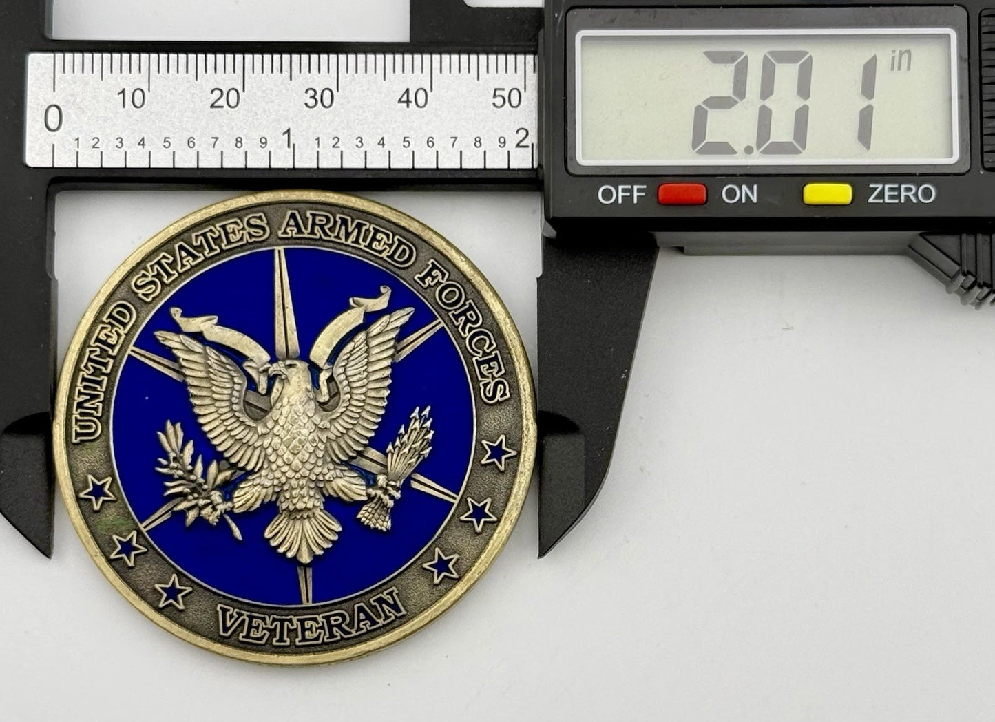 U.S. Armed Forces Veteran Recognition Challenge Coin Veterans Day 2023 Vanguard