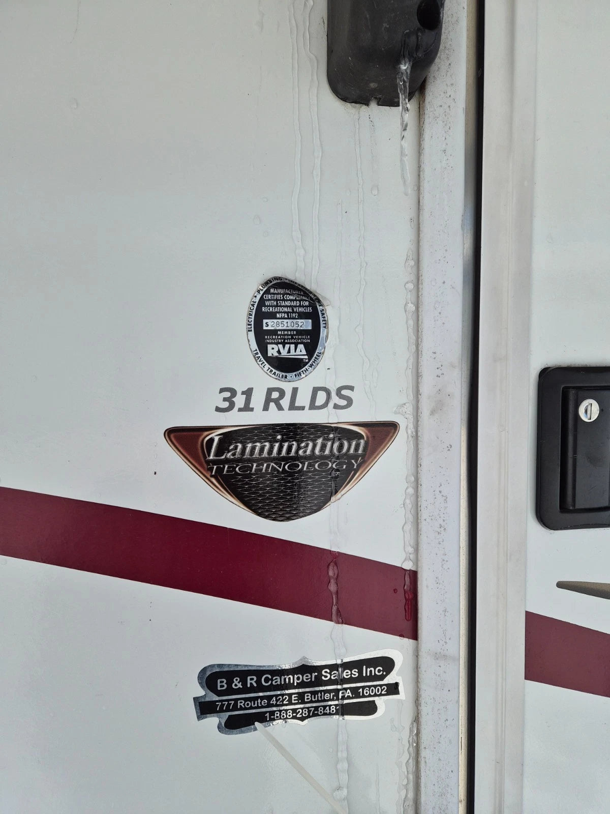 2012 KEYSTONE HORNET HIDEOUT PLATINUM CAMPER TRAILER 31RLDS