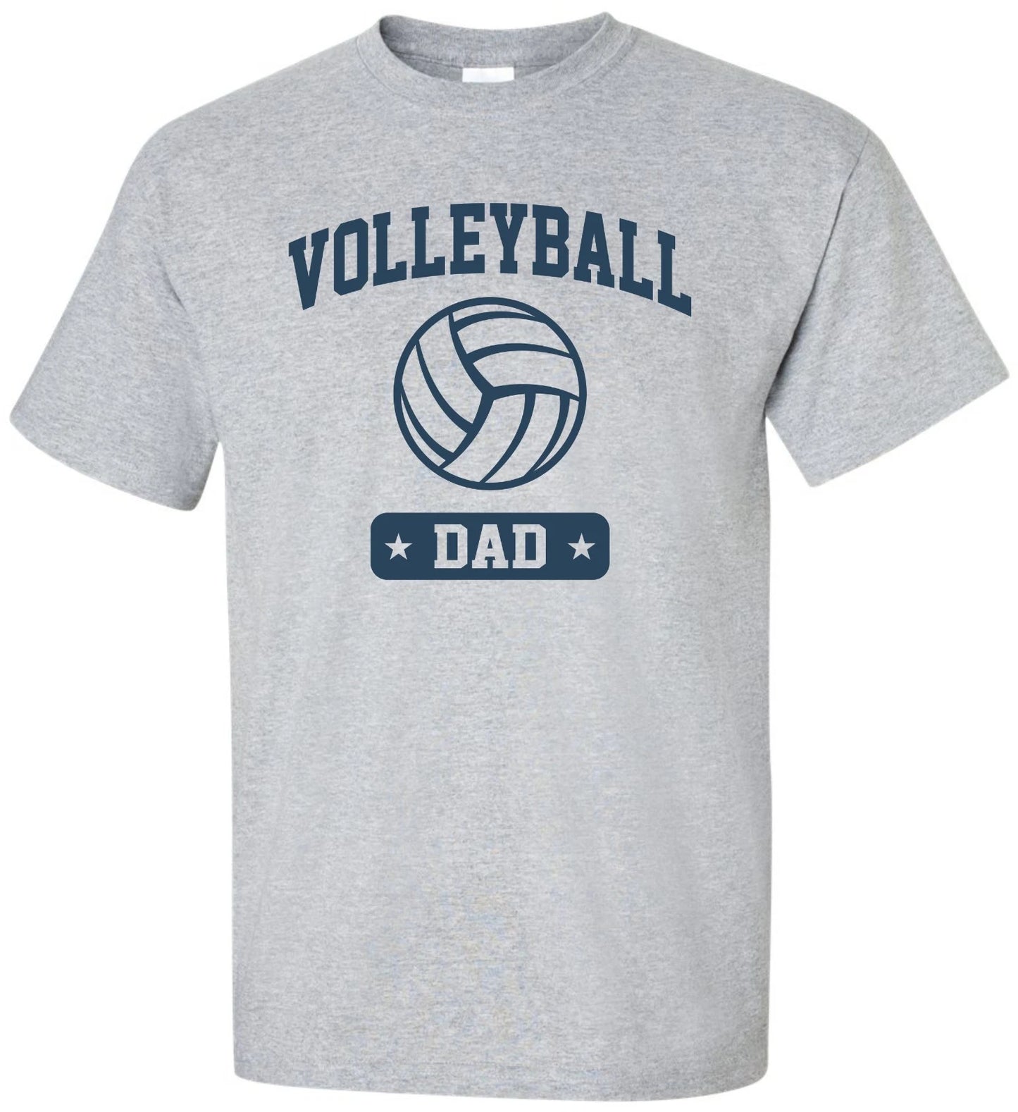 Personalized "Volleyball Dad" T-Shirt Sz S-4XL sports team father custom parent