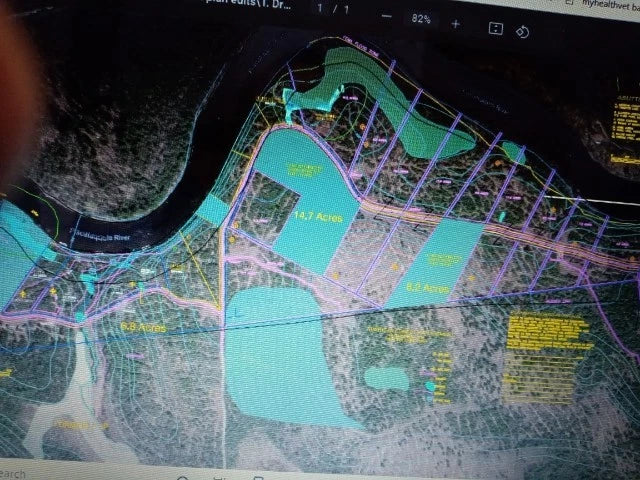 $59,900 Maine water front 8.4 acres, land river, timber Owner financing