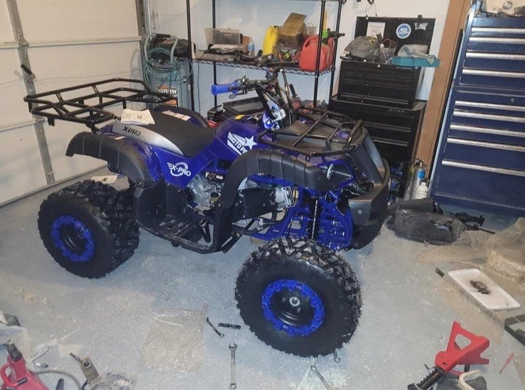 X-PRO Jaguar 200 Utility ATV Quad 4 rodas com transmissão automática e reversa-