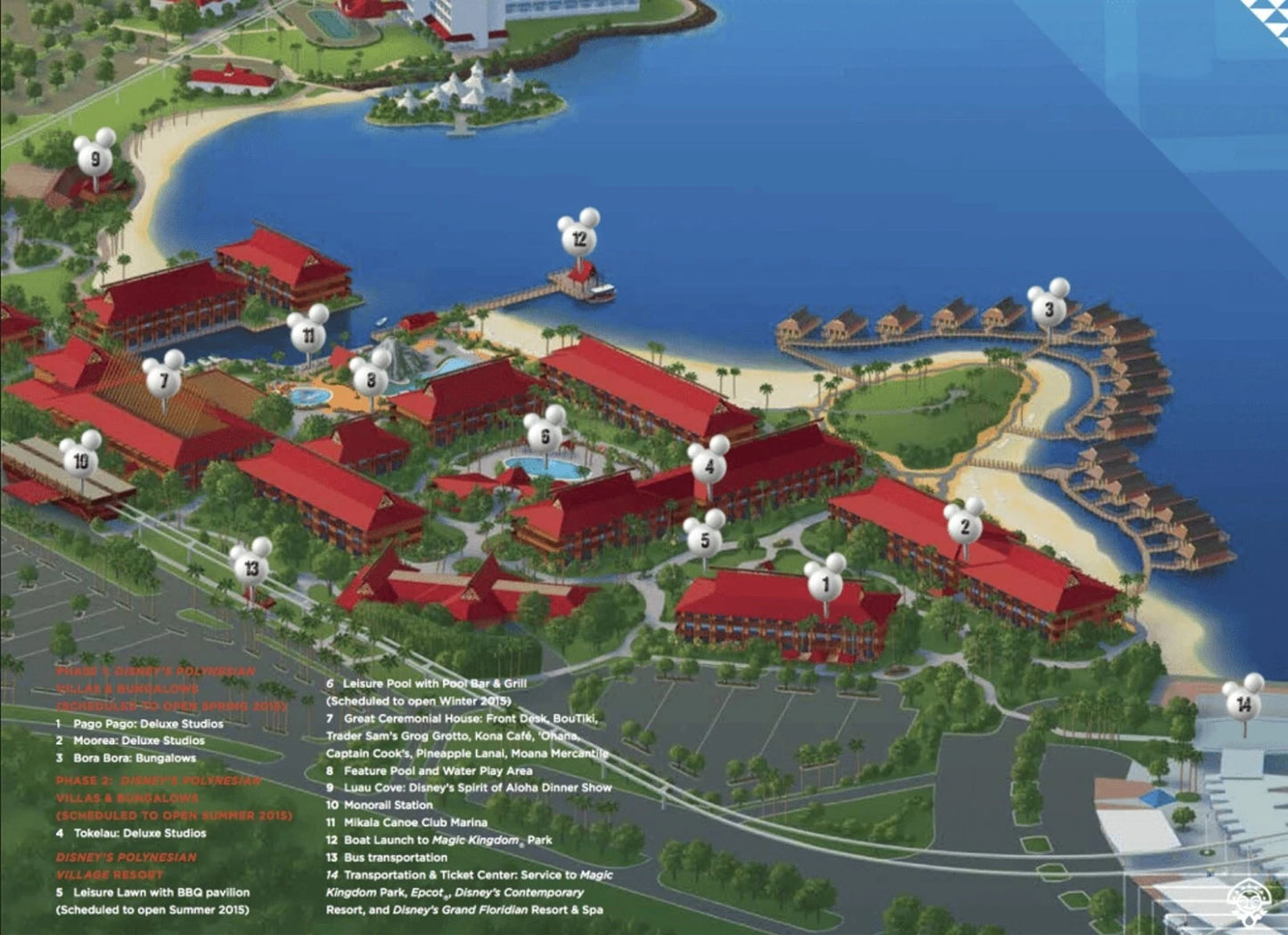 Disney's Polynesian Villas & Bungalows ANY 7 Nights ANY YEAR 2 BR BUNGALOW