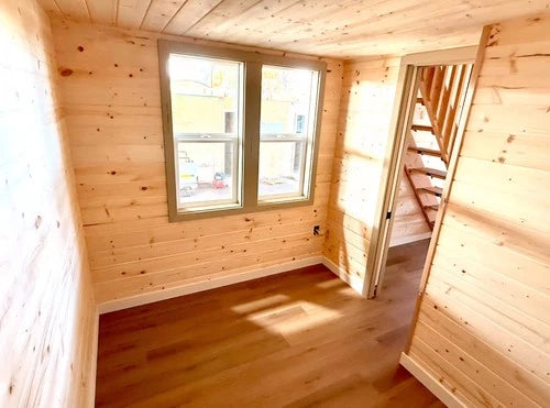 Tiny house for sale on wheels 9 x 30 MODERN BUNGALOW 2 BEDROOM  READY TO SHIP