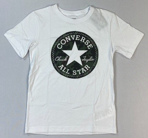 NEW Boy's Youth Converse Short Sleeve Cotton T-Shirt