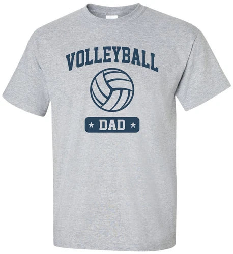 Personalized "Volleyball Dad" T-Shirt Sz S-4XL sports team father custom parent