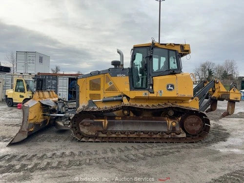 2018 John Deere 850K WLT Crawler Dozer Diesel Tractor Cab A/C Ripper PAT bidadoo