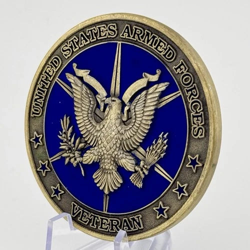 U.S. Armed Forces Veteran Recognition Challenge Coin Veterans Day 2023 Vanguard