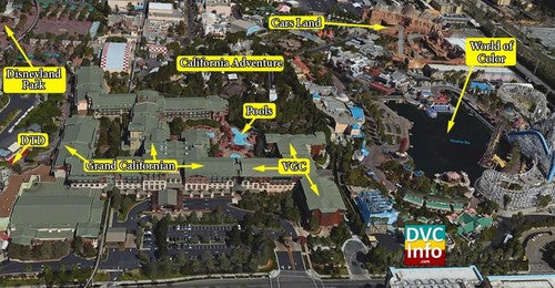 Disney Grand Californian Hotel Villa ANY 7 Nights ANY YEAR 3 BR Disneyland