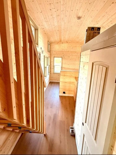 Tiny house for sale on wheels 9 x 30 MODERN BUNGALOW 2 BEDROOM  READY TO SHIP