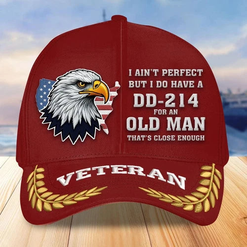 Veterans Day Hat Printed with “I Do Have DD-214” – Veteran Hat for Men