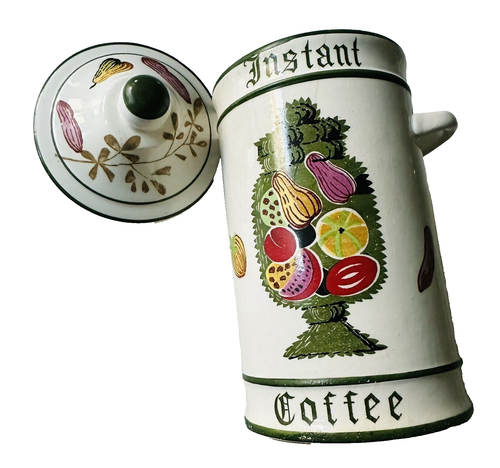 Gift Ideas Creation Phila. Pa. Vintage Instant Coffee Ceremic Canister with Lid | eBayPágina principal de eBayMás información, sobre el estado del artículoDiners Club