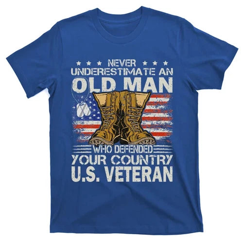 US Veteran Veterans Day Us Patriot T-Shirt For Men