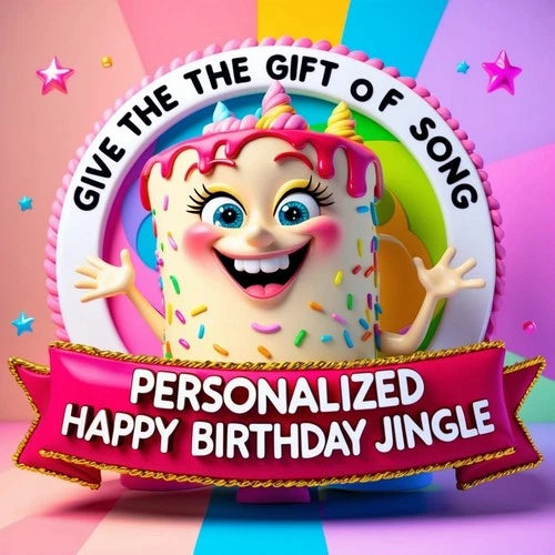 🎵 Personalized HAPPY BIRTHDAY Jingle - Last Minute Gift Ideas for Family MP3 🎵