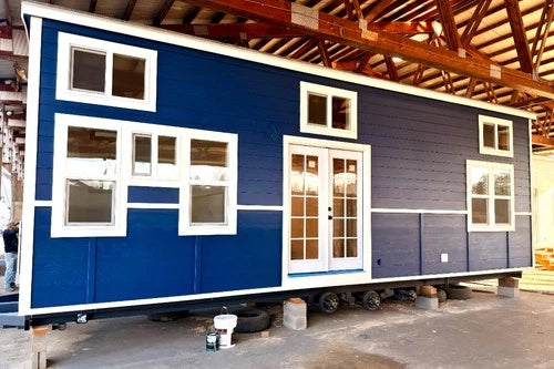Tiny house for sale on wheels 9 x 30 MODERN BUNGALOW 2 BEDROOM  READY TO SHIP