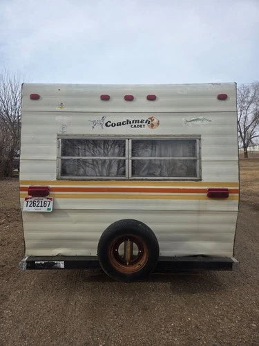 1975 20FT. COACHMEN CADET  VINTAGE TRAVEL TRAILER CAMPER NICE REMODELED INTERIOR