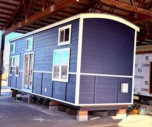 Tiny house for sale on wheels 9 x 30 MODERN BUNGALOW 2 BEDROOM  READY TO SHIP