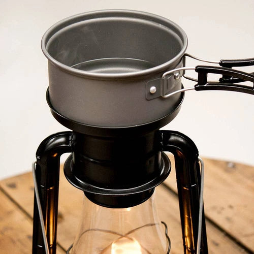 Rayo Heater and Cooker Emergency Camping Lantern, Fuel Lamp with Cooking Pot