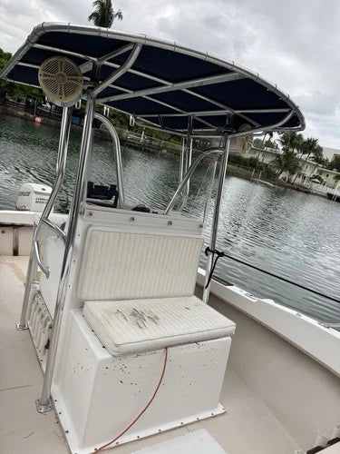1984 Dusky Marine 22’ Center Console – Evinrude 200HP – Solid Classic Hull