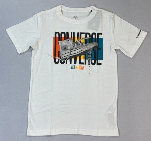 NEW Boy's Youth Converse Short Sleeve Cotton T-Shirt