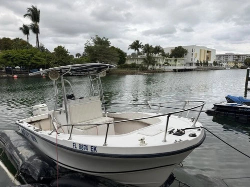 1984 Dusky Marine 22’ Center Console – Evinrude 200HP – Solid Classic Hull