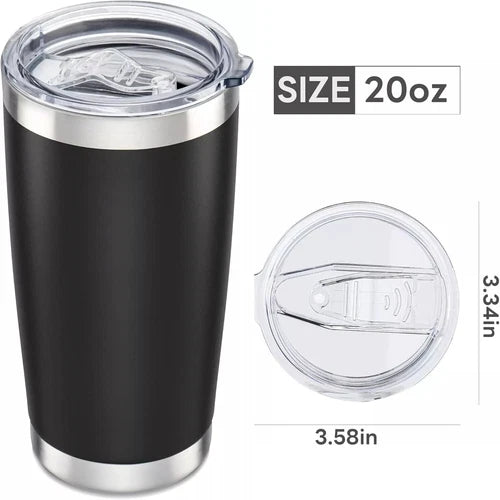Personalized Custom Registered Nurse RN Appreciation Gift Tumbler 20oz Black