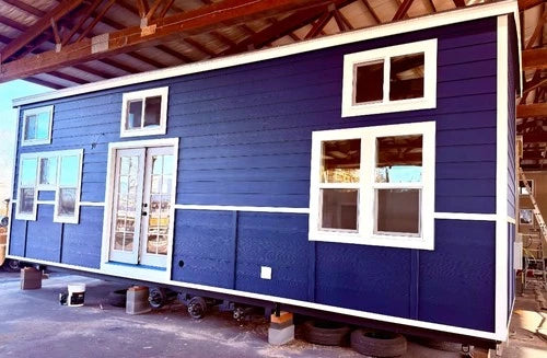 Tiny house for sale on wheels 9 x 30 MODERN BUNGALOW 2 BEDROOM  READY TO SHIP