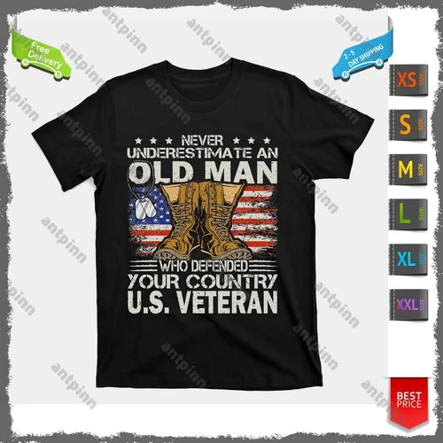 US Veteran Veterans Day Us Patriot T-Shirt For Men