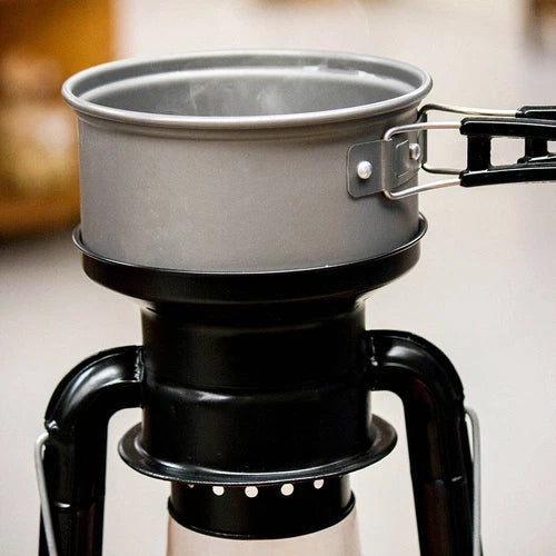 Rayo Heater and Cooker Emergency Camping Lantern, Fuel Lamp with Cooking Pot