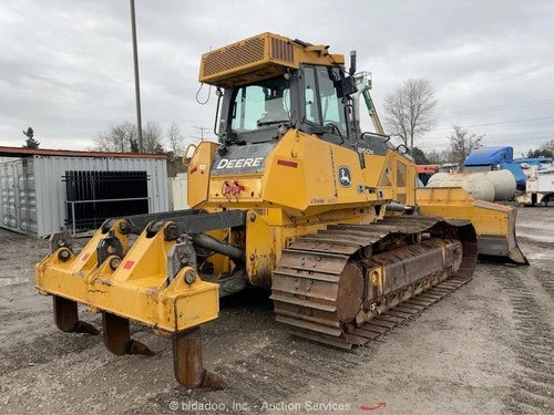 2018 John Deere 850K WLT Crawler Dozer Diesel Tractor Cab A/C Ripper PAT bidadoo