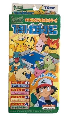Pokemon Family Ponjang mini Japanese Ver Board Game Set Mahjong