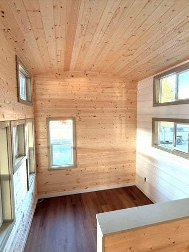 Tiny house for sale on wheels 9 x 30 MODERN BUNGALOW 2 BEDROOM  READY TO SHIP