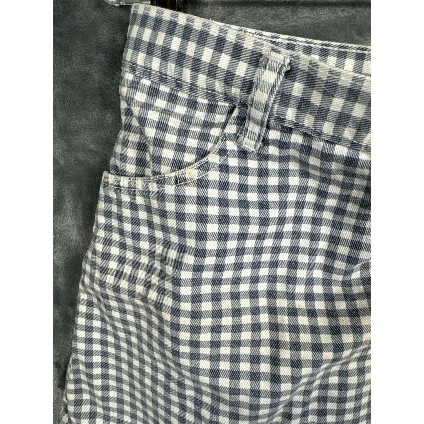 Urban Coco Blue Short Plaid Schoolgirl Shorts Women’s 9/10 Pre-Owned Skirt