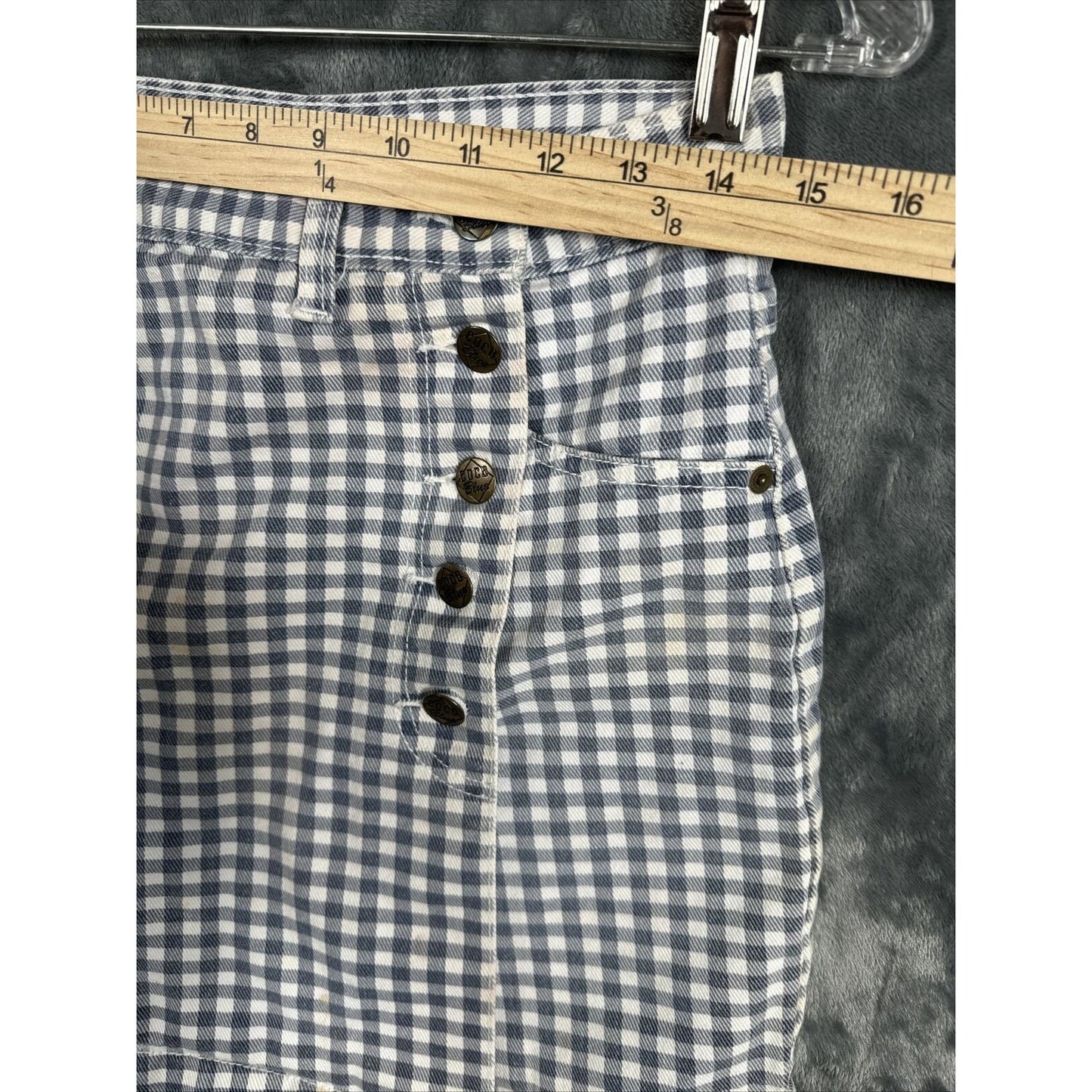 Urban Coco Blue Short Plaid Schoolgirl Shorts Women’s 9/10 Pre-Owned Skirt