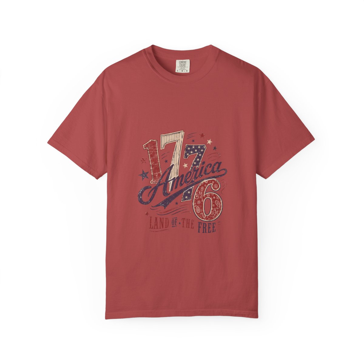 Vintage USA 1776 T-Shirt, Patriotic American Design, Land of the Free Tee, Independence Day Shirt, 4th of July Top, Retro USA Shirt