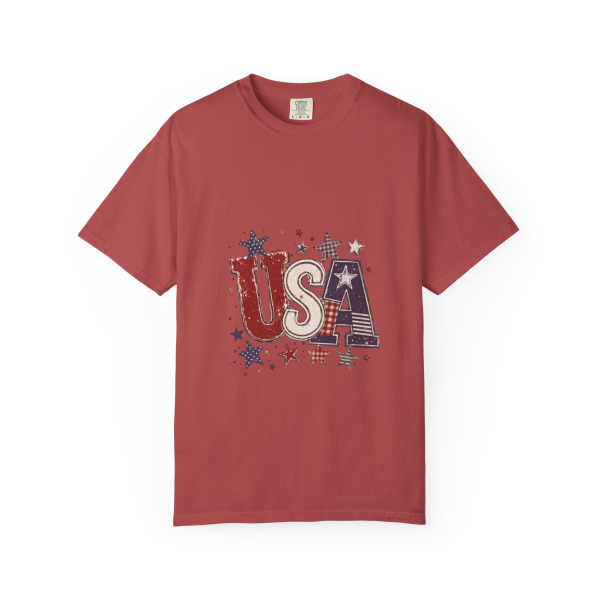 USA Patriotic T-shirt, Vintage Stars & Stripes Tee, Independence Day Clothing, Retro American Pride Shirt, Red White Blue Apparel