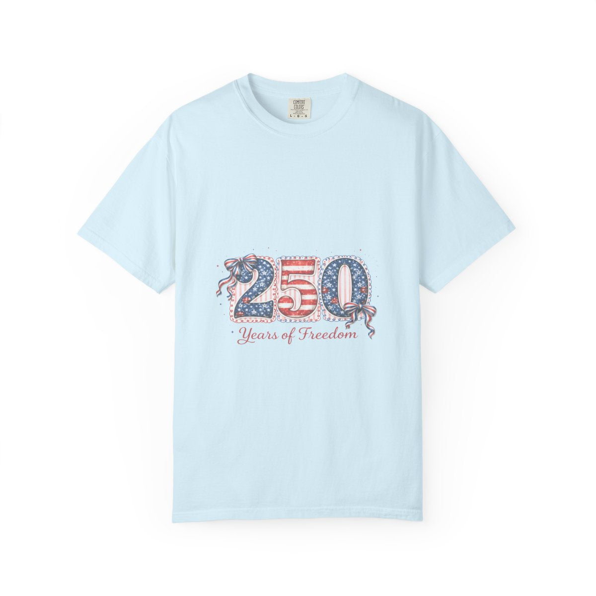 250 Years of Freedom Shirt, Patriotic Graphic Tee, American Flag Design T-Shirt, Independence Day Shirt, Fourth of July Tee