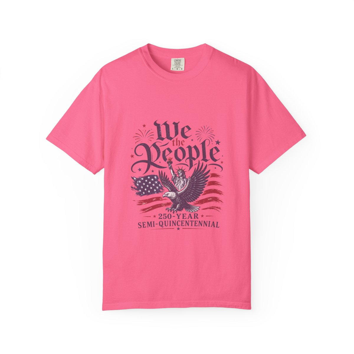 Patriotic 250 Year Anniversary T-Shirt, USA Independence Day Tee, We The People Eagle Shirt, Gift for History Lovers