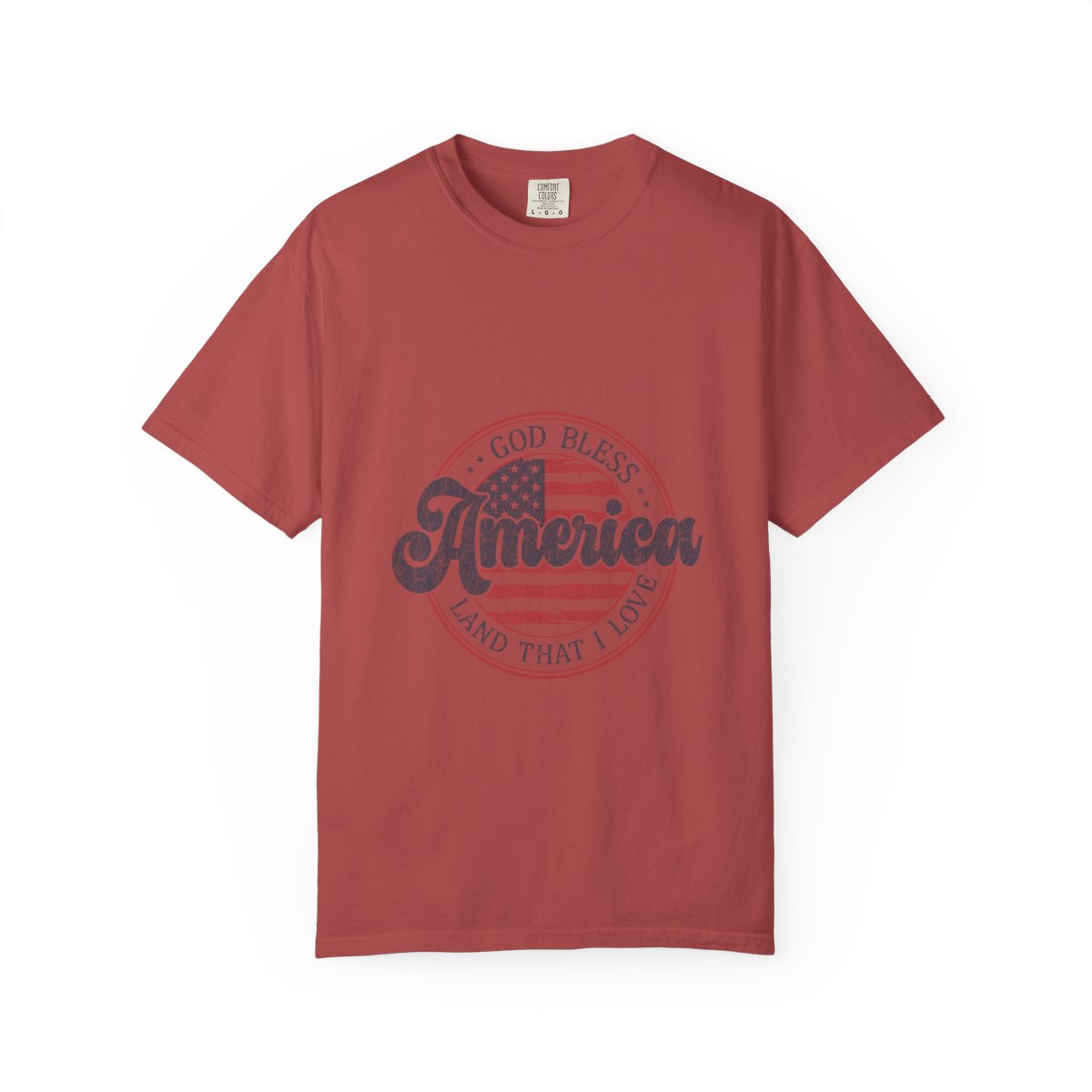 Patriotic God Bless America Shirt, USA Flag Graphic Tee, American Pride T-Shirt, Independence Day Apparel, Gift for Veterans
