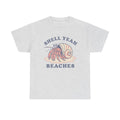 Shell Yeah Beaches T-Shirt – Funny Beach Graphic Tee, Summer Vacation Shirt, Coastal Vibes Apparel
