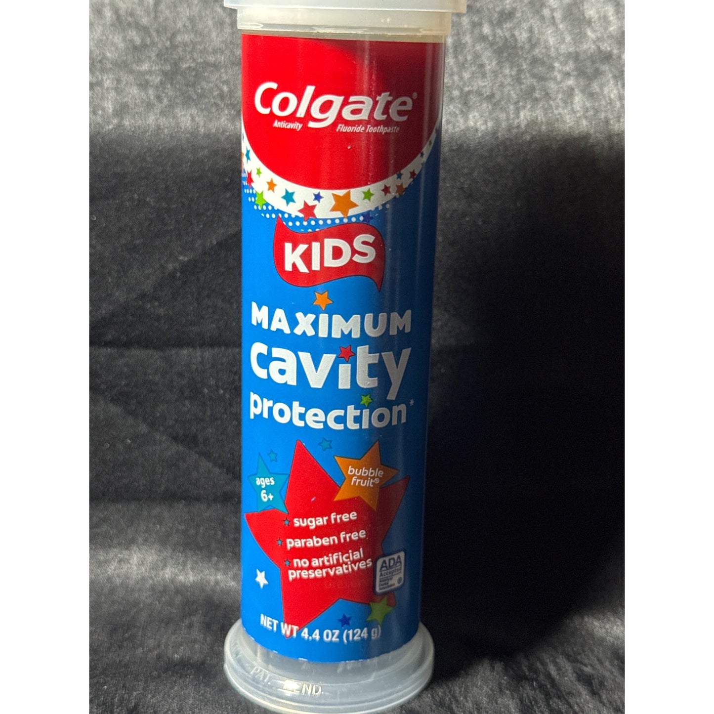 Colgate Kids Maximum Cavity Protection Toothpaste Bubble Fruit Flavor 4.4 Oz