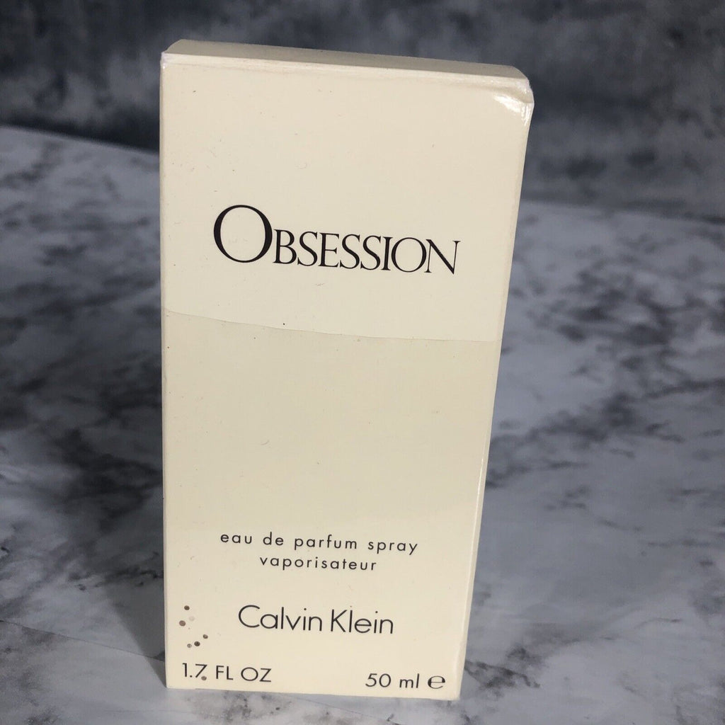 Calvin Klein Obsession Eau De Parfum Spray 1.7 Fl Oz / 50 Ml New Sealed Box For Women